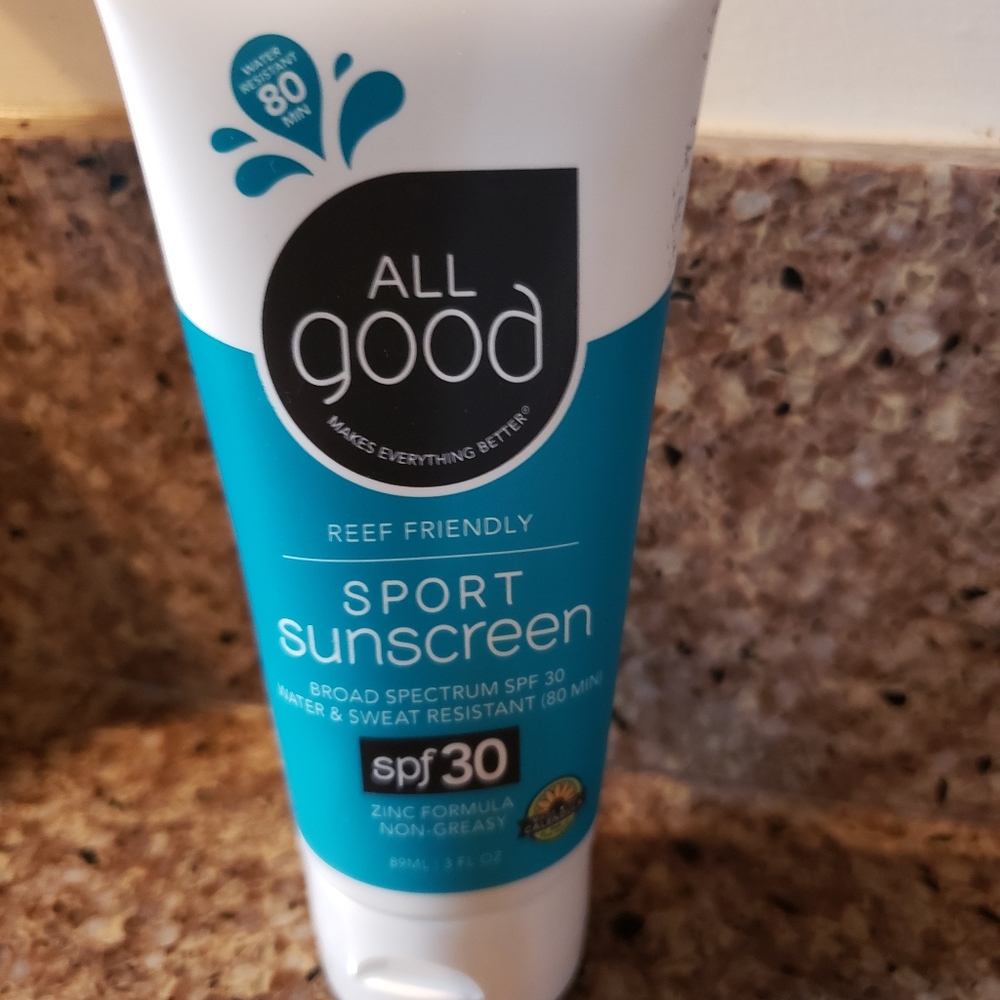 All Good Reef Friendly sun screen 80spf